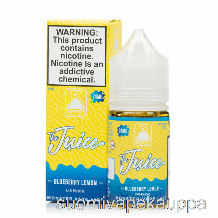 Vape Box Mustikka Sitruuna - Mehu Suolat - 30ml 48mg